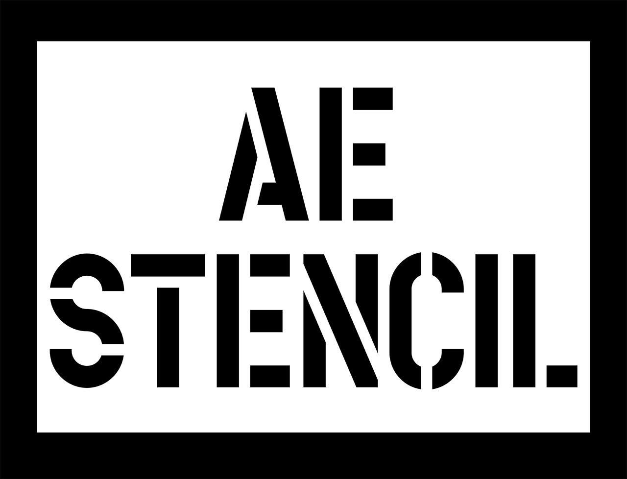 AE Stencil name